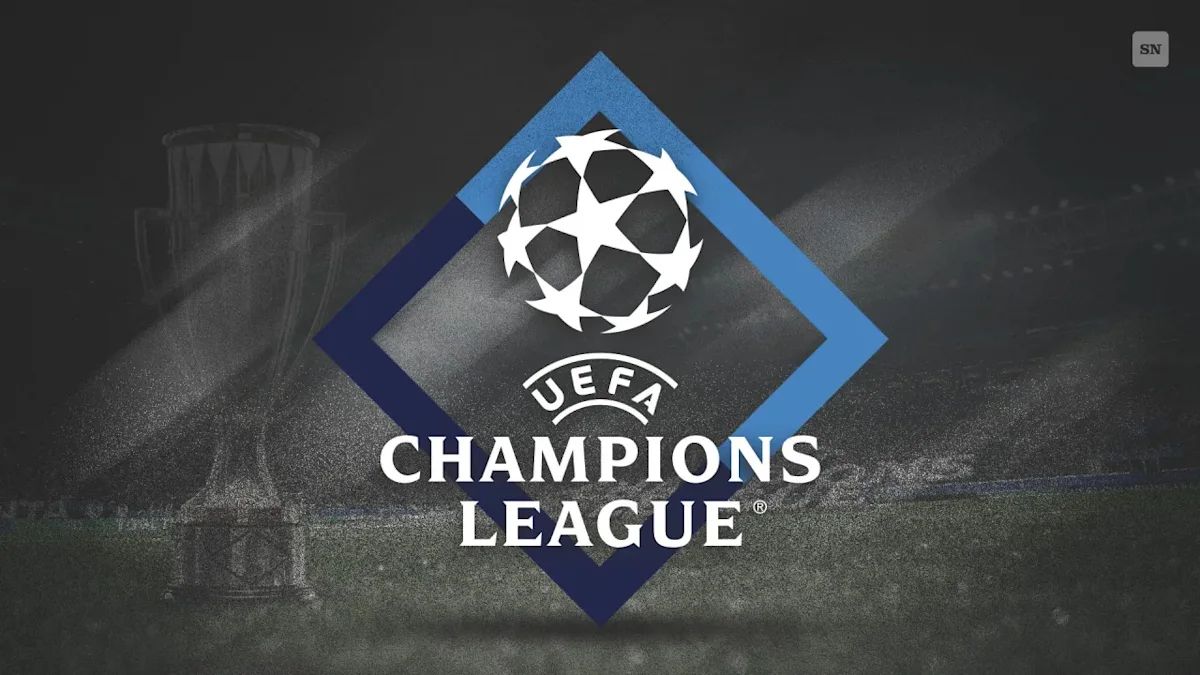 Champions League football artwork
